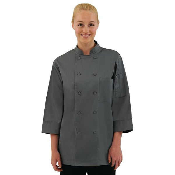 Chef Works unisex koksbuis grijs S, A934-S