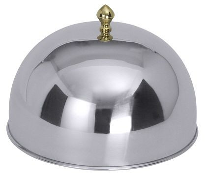 Contacto eetbel 31,2 cm met vergulde knop, 8880/300