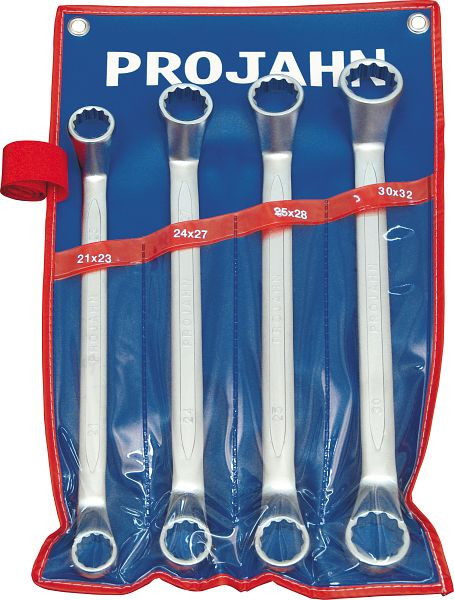 Projahn dubbele ringsleutel set 4 stuks, 4403