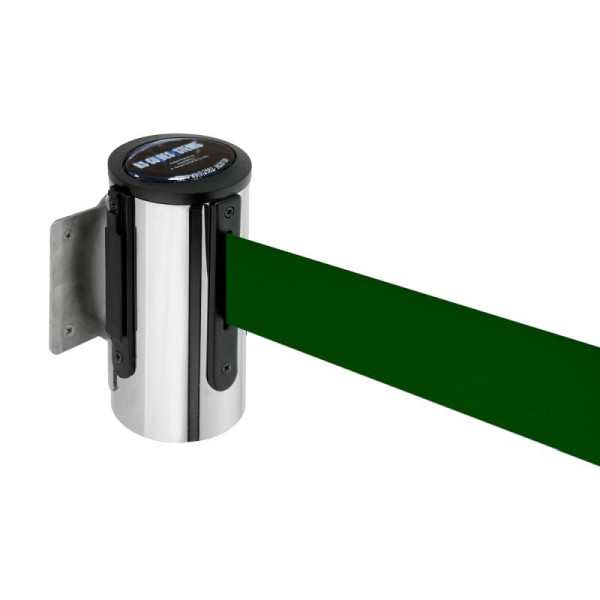 Stein HGS HGS wandriemcassette -P-Line Future-, chroom, donkergroen, met veiligheidsslot (zelfontgrendelend), 12850g-1003