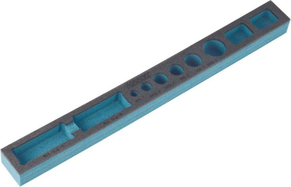 Hazet 2-componenten zachtschuiminleg, afmetingen/lengte: 519 mm x 50 mm, 163-131L