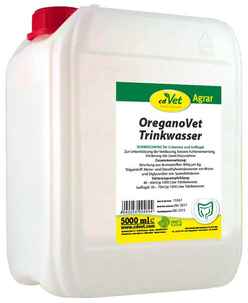 cdVet OreganoVet drinkwater 5 L, 489
