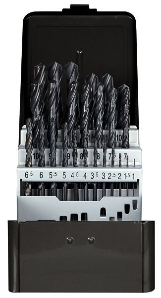 GEDORE rode spiraalborenset, opgerold, 25-delig, 3301611