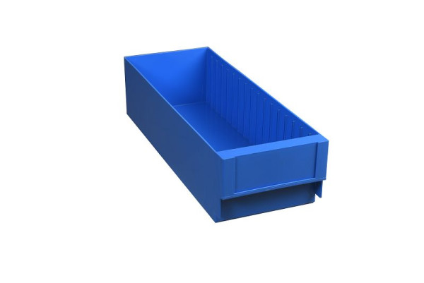 Plastipol-Scheu K / 5 Z REGALBOX POL.IA BLAUW, 500 mm x 182 mm x 125 mm, 23K5ZG0011