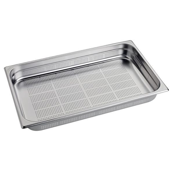 Gastro M RVS GN bak 65mm GN1/1 geperforeerd, GR734