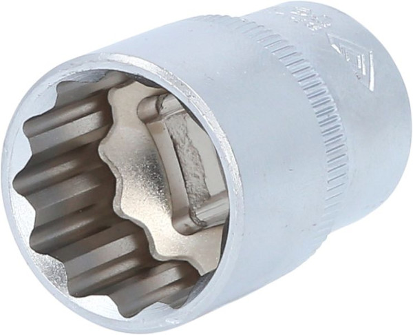 Brilliant Tools Dopsleutel 1/2" 12-kant, 21 mm, BT022421