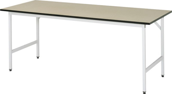 RAU werktafel serie Jerry (3030) - in hoogte verstelbaar, MDF plaat, 2000x800-850x800 mm, 06-500F80-20.12