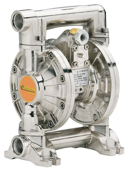 Cemo persluchtmembraanpomp aluminium/NBR, 10176