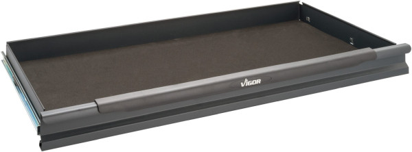 VIGOR lade, vlak, 753 x 398 x 75 mm, voor Serie XL, Serie XL Special, V4112