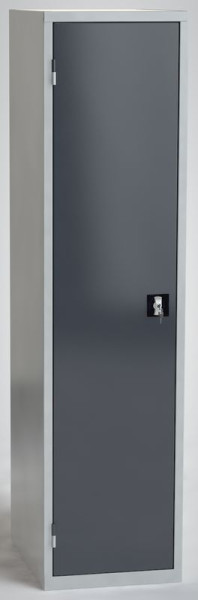KLW universele kast, 2000 x 500 x 630 mm H x B x D, met één scharnierdeur links, SFN-AW2000TL-5024XRB