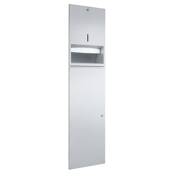 Wagner EWAR combinatie papier / afval WP5120, mat geschuurd, 727524