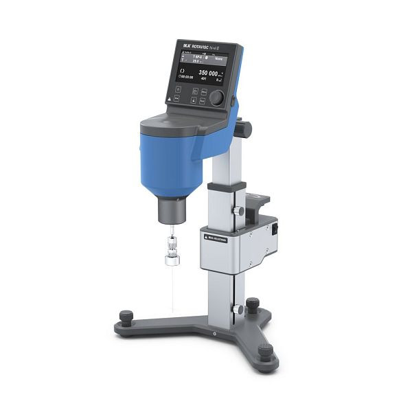 IKA viscosimeter pakket incl. elektr. Statief, spindels, ROTAVISC hi-vi II HELI Compleet, 0025008228