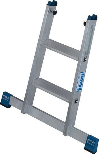 Krause verlengingsladderbasis, aluminium, 2 treden, 307650
