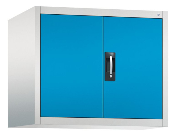 C+P bovenkast Acurado, H790xW930xD600mm, kleur: lichtgrijs/lichtblauw, verzonken handgreep, 9295-009 S10004