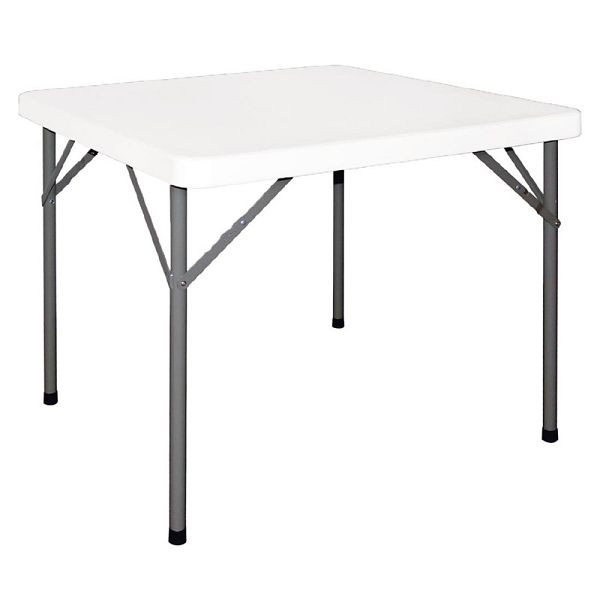 Bolero vierkante klaptafel wit 86 x 86cn, Y807