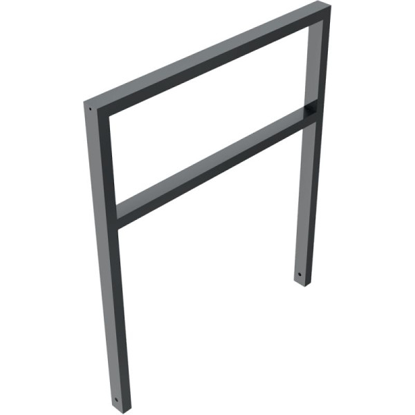 Stone HGS leunbalk/barrière -Spiekeroog- met dwarsbalk, 1000mm/gecoat DB 703, 457.100b