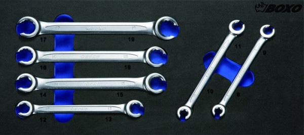Boxo remleidingsleutelset, 6 stuks, VE: 10 stuks, BX074