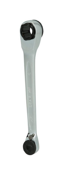 KS Tools GEARplus Mini-Bit omkeerbare ratel-combinatiesleutel, 1/4"x10mm, 503.4678