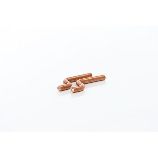 ELMAG CU elektrodepaar S-vorm Ø 12mm, model 7452 voor armen 7401-7404 passend voor modellen 7900 - 7902 - 7911, 56345