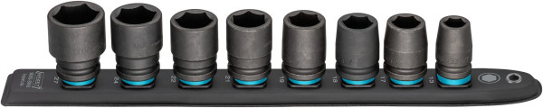 Hazet SmartRail, vierkant hol 12,5 mm (1/2 inch), uitwendig zeskant tractieprofiel, aantal gereedschappen: 8, 900S-SR/8