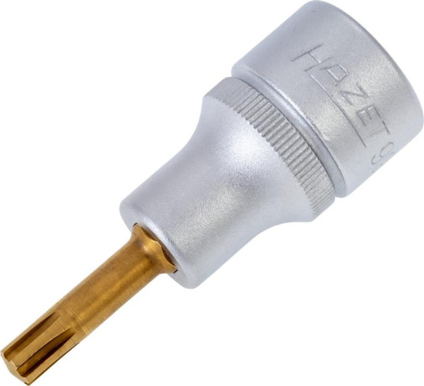 Hazet schroevendraaierdop, hol vierkant 12,5 mm (1/2 inch), interne spline Ribe-CV, M6, 991-6