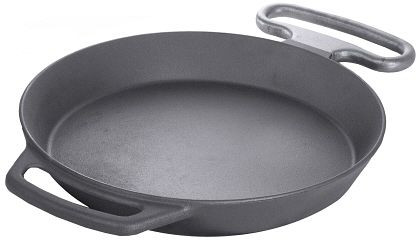 Contacto Gigantische gietijzeren pan met gegoten handvat, 55 cm, 5091/550