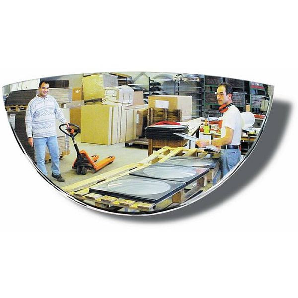 Stein HGS spiegel Vumax® voor heftrucks, 258x128x39mm /Polymir®, 3 jaar garantie op de werking (spiegelglas, frame, beugel)/achtermontage, 32848