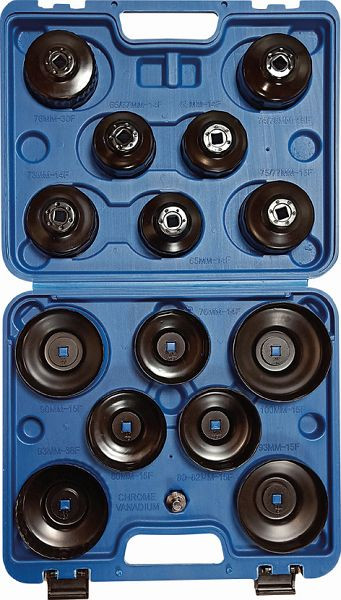 Kunzer oliefilterdopset, auto, 15-delig, 7FL15