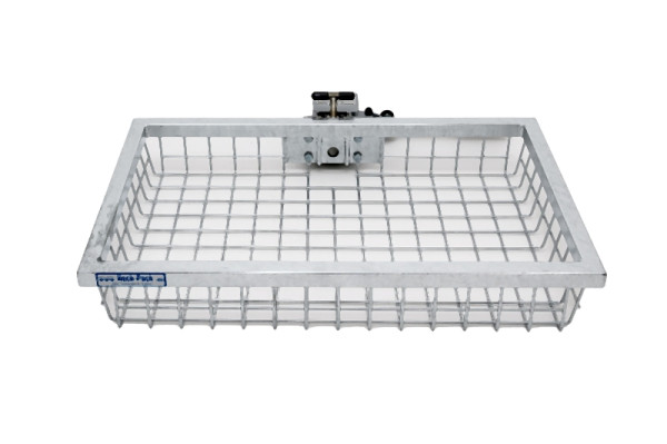 Achterdrager Optimaal, neerlaatbaar met snelsluiting in maat 800 x 500 x 125 mm, 131350