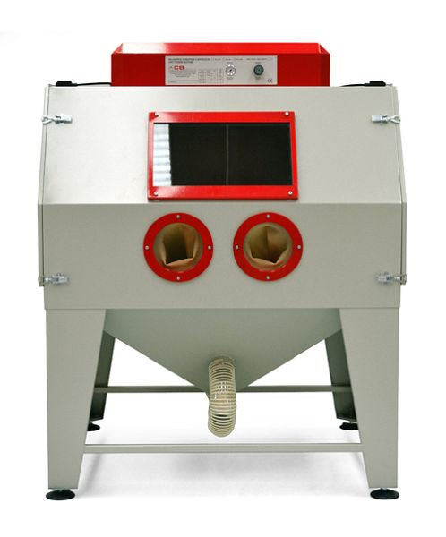 ELMAG zandstraalcabine, model PAL-4XL (inclusief zuigcycloon), 21353