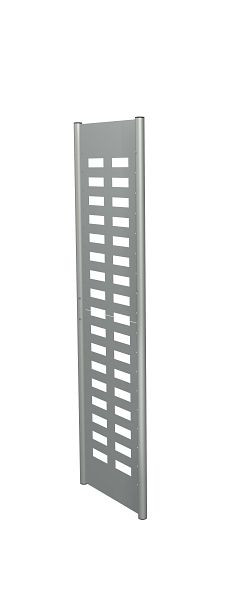 Kerkmann eindframe M2, D 500 x H 1800 mm, aluminium zilver, 51582714