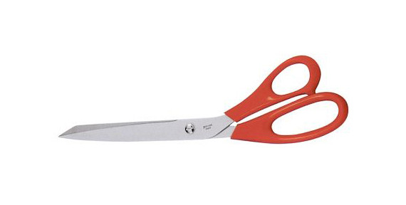 Contacto universele schaar, rood voor rechtshandigen, 154/210