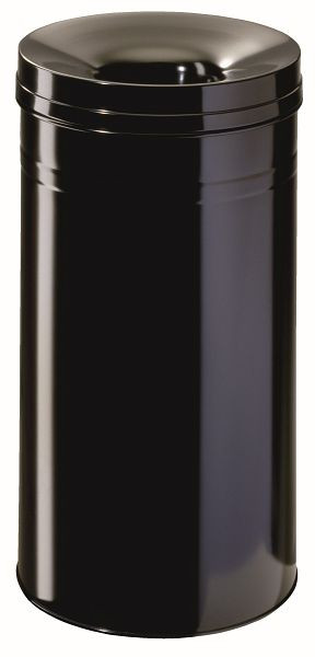 DURABLE prullenbak Safe+ rond 62 liter, zwart, 332701