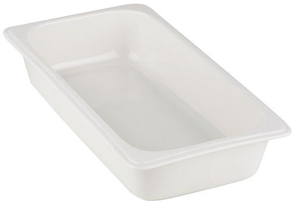 APS GN 1/3 bak, 32,5 x 17,6 cm, hoogte: 6 cm, porselein, hittebestendig tot 220°C, 82300