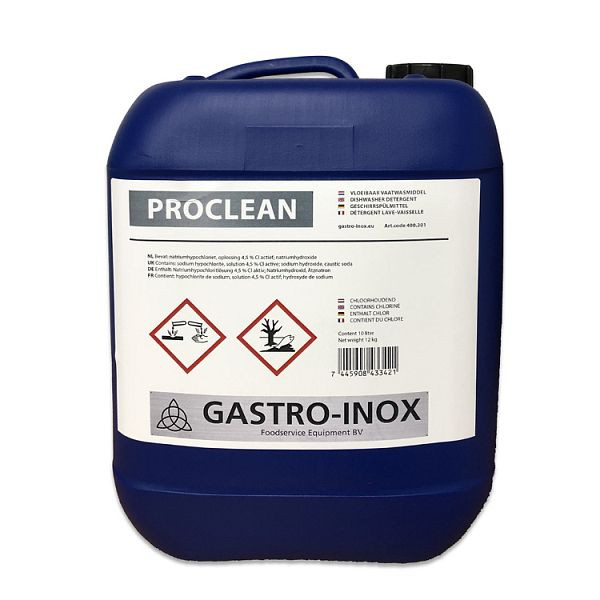 Gastro-Inox Proclean afwasmiddel 10 liter, 400.301