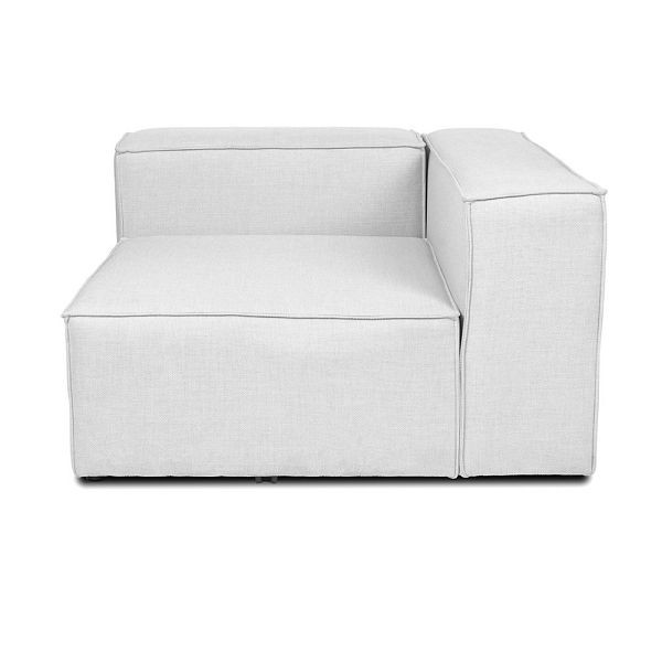 HOME DELUXE Modulaire bank VERONA Hoekbank rechts - lichtgrijs, 49384