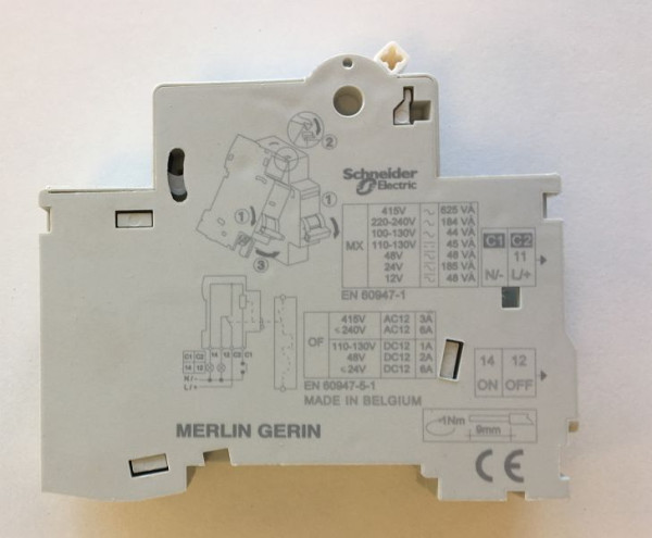 ELMAG shuntlosser Multi 9 MX+OF 12-24Vdc, 9503704