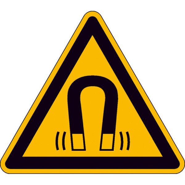 Stein HGS HGS elektrische markering/waarschuwingsbord, waarschuwing voor magneetveld, 100 mm/folie, zelfklevend, 21.a8162