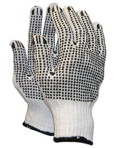 DENIOS grof gebreide knobbelhandschoenen, met PVC noppen, categorie II, maat. 10, VE: 12 paar, 116-427