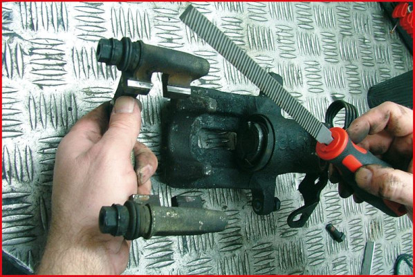 KS Tools remklauwvijl zonder handgreep, 150 mm, 161.0950