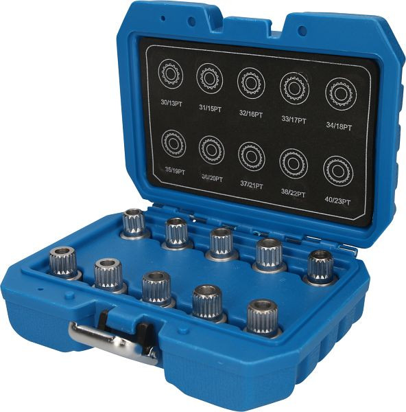 Brilliant Tools velgslotassortiment voor BMW, 10 stuks, 30/13PT t/m 40/23PT, BT691290