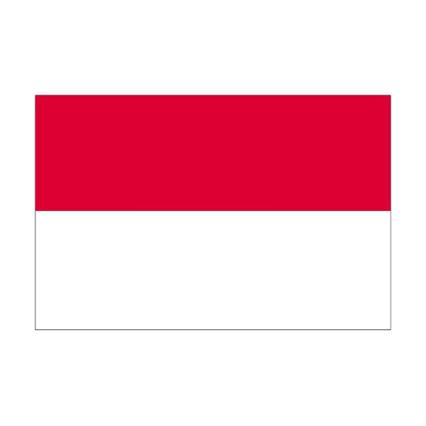 Stein HGS HGS Staatsvlag van Hessen (zonder wapen), 200 x 335 cm (liggend formaat), met touw en lus, FlagTop 160 g/m², voor vlaggenmasten vanaf 8 m, zonder ajoursteek, 26339