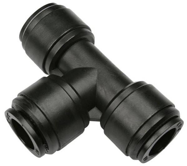 timmer B-TV-12-KU-H2O, kunststof T-connector voor water, slang Ø: 12 mm, VE: 10 stuks, 03080144