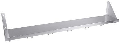 Contacto wandplank voor GN bakken 1/6 1200 x 200 mm RVS, 7561/120