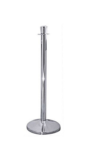 Contacto afzetpaal, RVS, zonder touw, VE: 2 stuks, 1603/001