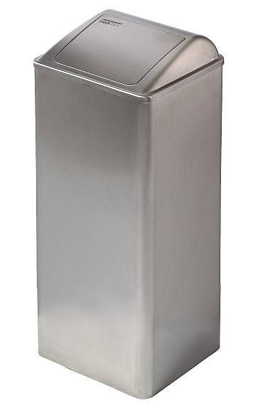 All Care Mediclinics afvalbak gesloten 80 liter RVS, 11072
