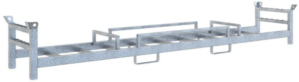 Schake dubbele traverse voor 10 bouwhekken en 10 grondplaten, 3B212T-10