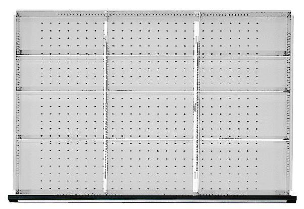 ANKE ladescheidingsset; voor lade 900 x 600 mm (BxD); 1/3 divisie