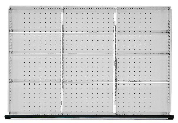 ANKE ladescheidingsset; voor lade 900 x 600 mm (BxD); 1/3 divisie
