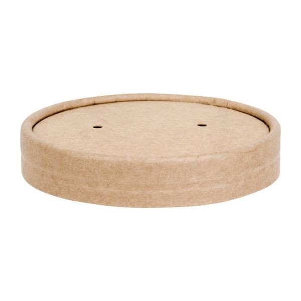 Fiesta Green papieren deksels 9,8cm voor soepkoppen, VE: 500 stuks, FB556